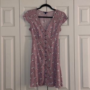 Aeropostale Pink Floral Dress